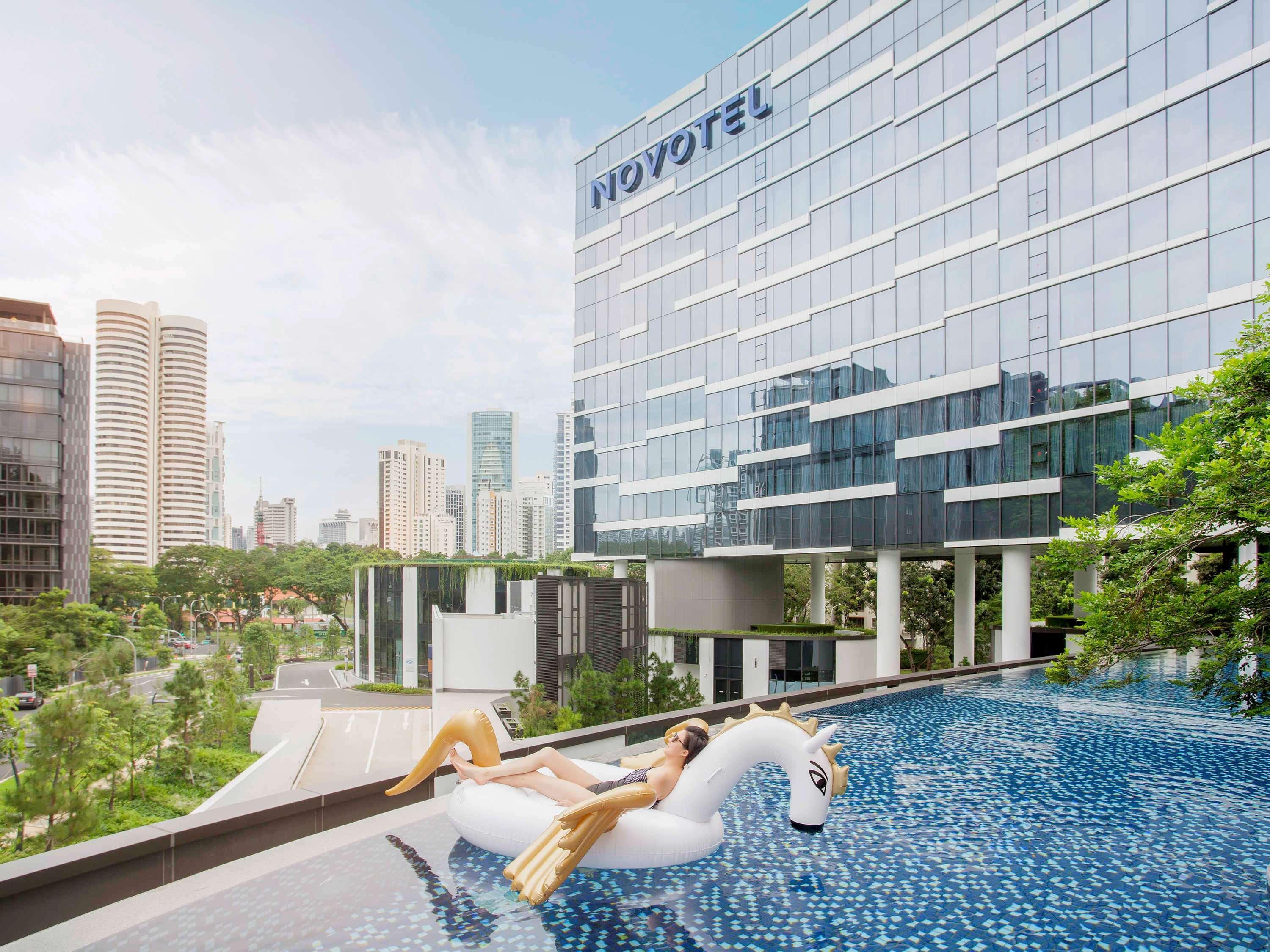 Novotel Singapore On Stevens Exterior foto