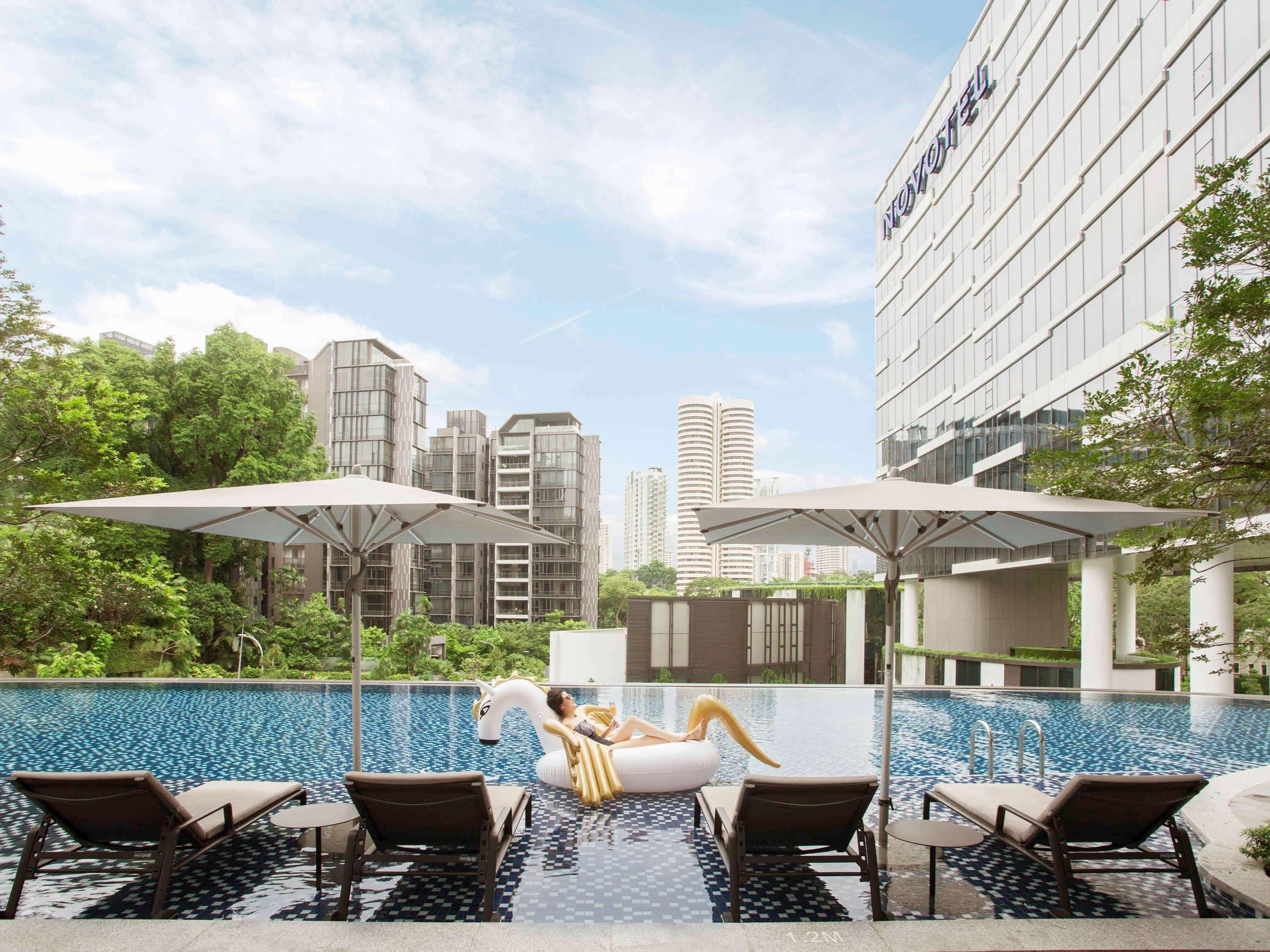 Novotel Singapore On Stevens Exterior foto