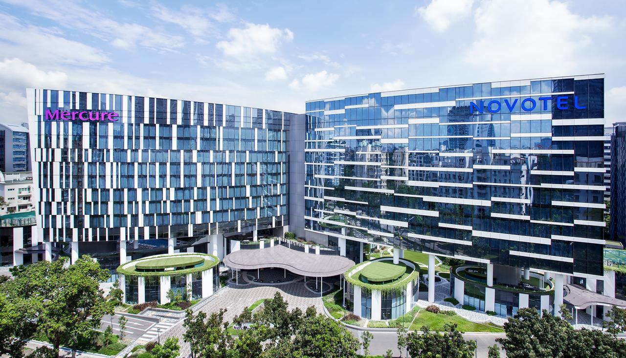 Novotel Singapore On Stevens Exterior foto